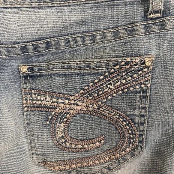 EARL JEANS Women's RN#89302 STRAIGHT‎ LEG Stretch Medium Wash - Size 6 - Picture 11 of 14